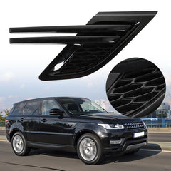 TOPPARTZ Fender Air Vents Grille Glossy For 14-17 Range Rover Sport Right Side