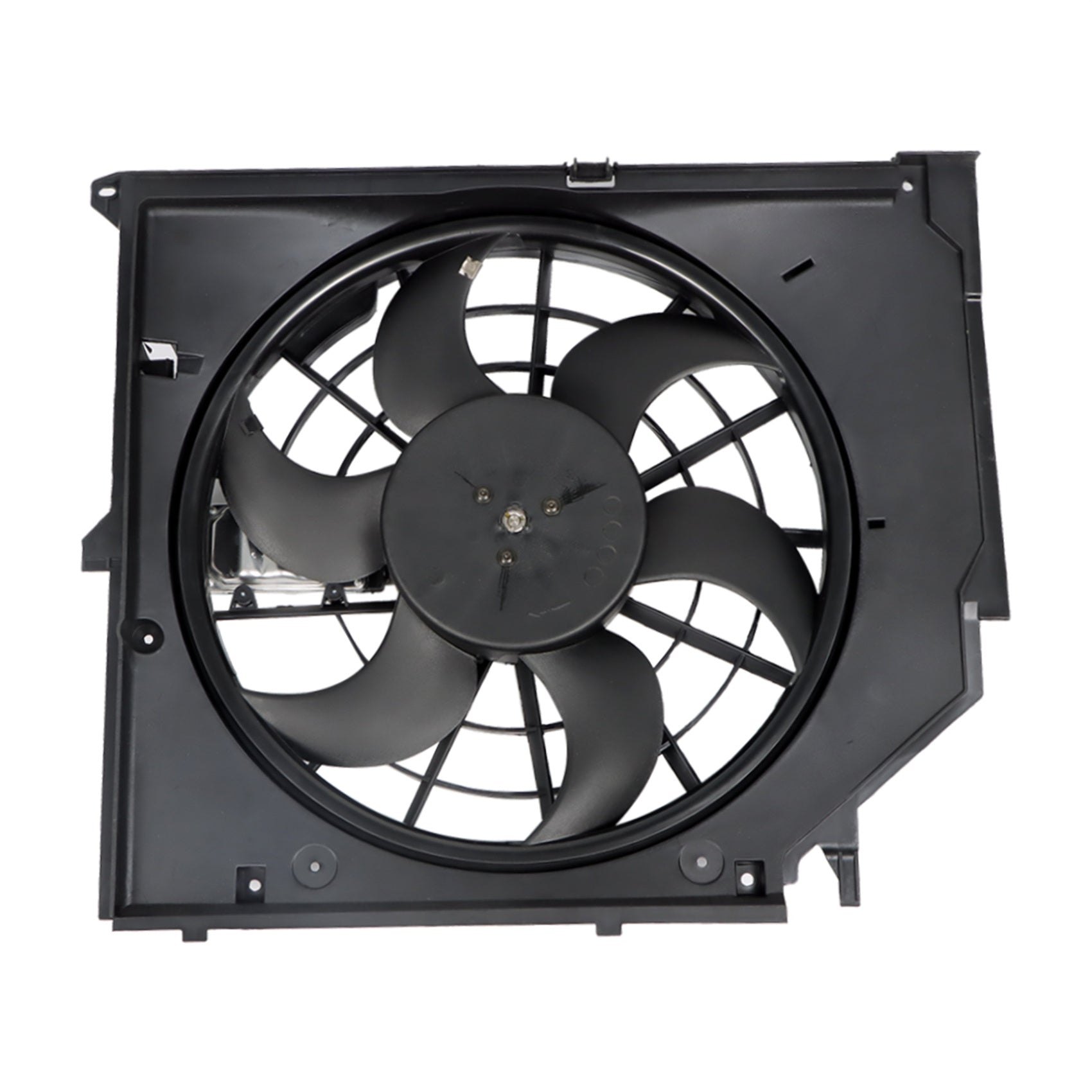 TOPPARTZ Radiator Cooling Fan Assembly Replacement for 2000-2001 BMW E46 325i 328i 330i