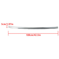 TOPPARTZ Front Chrome Upper Grille Trim Replacement for Edge 2011-2014