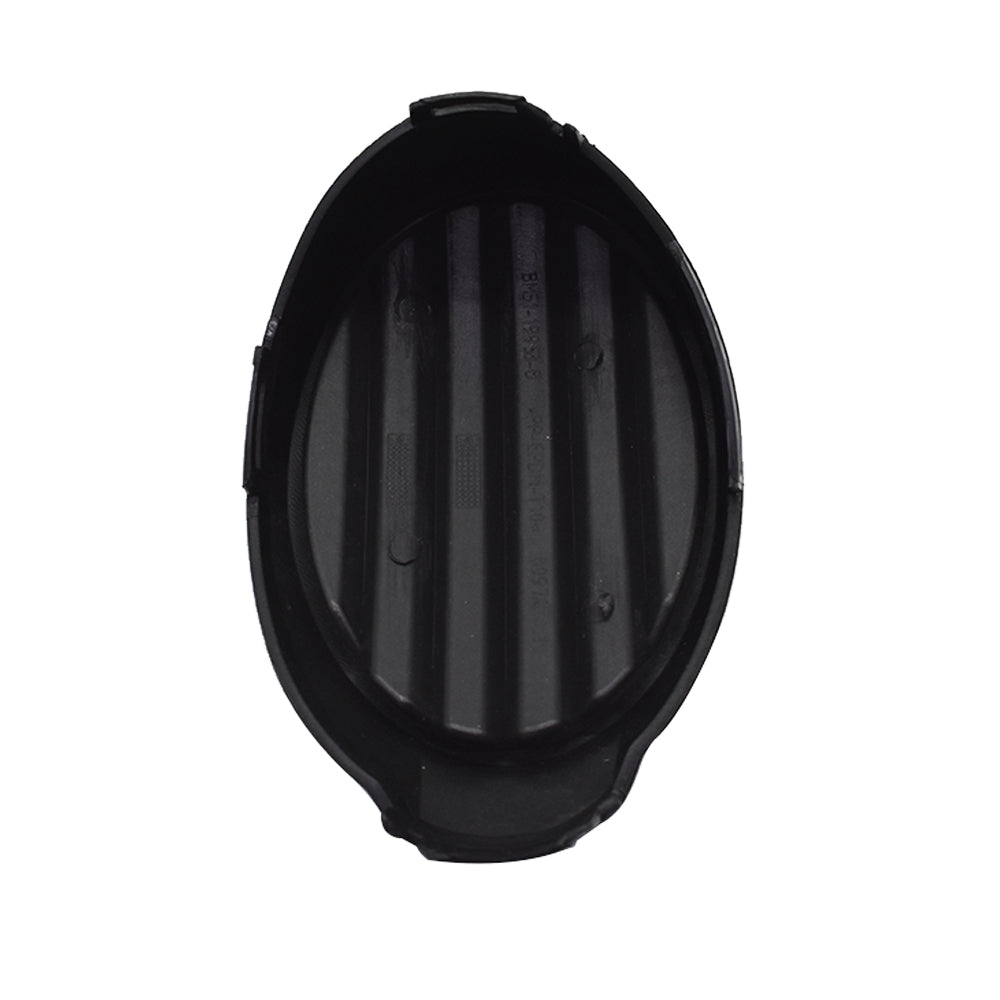 TOPPARTZ Plastic Passenger Side Fog Light Cover Black For 12-14 Ford Focus Front Bumper