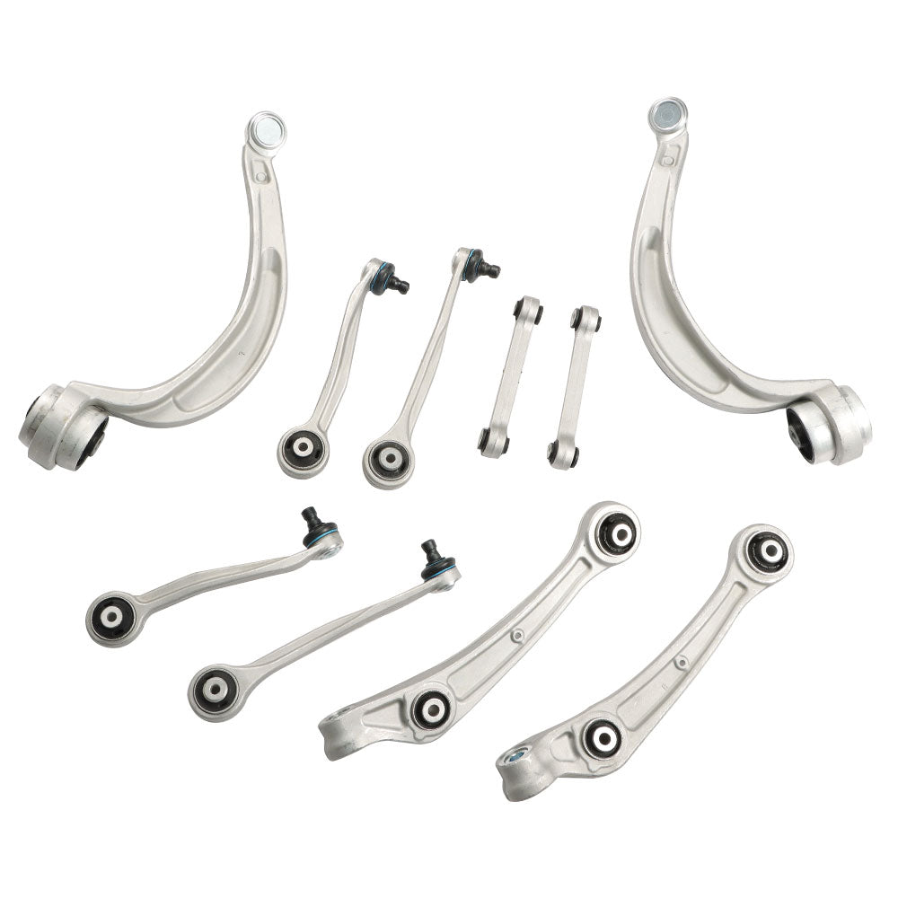TOPPARTZ Front Control Arm Balljoint Suspension Kit for Audi 2012-15 A4 A5 S4 S5 Q5 10pc