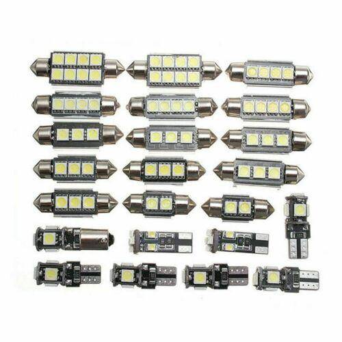 23Pc LED White Bulb Car Light Inside Reverse Light Dome License Plate Lamp Error