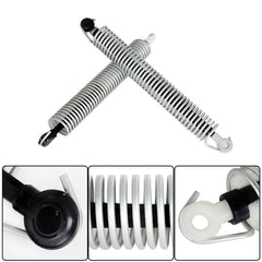 TOPPARTZ 2 Pcs Silver Right Left Rear Trunk Lid Return Spring Replacement for 2011-2016 F10 F10N 528i 550i 535i 51247204367 51247204366
