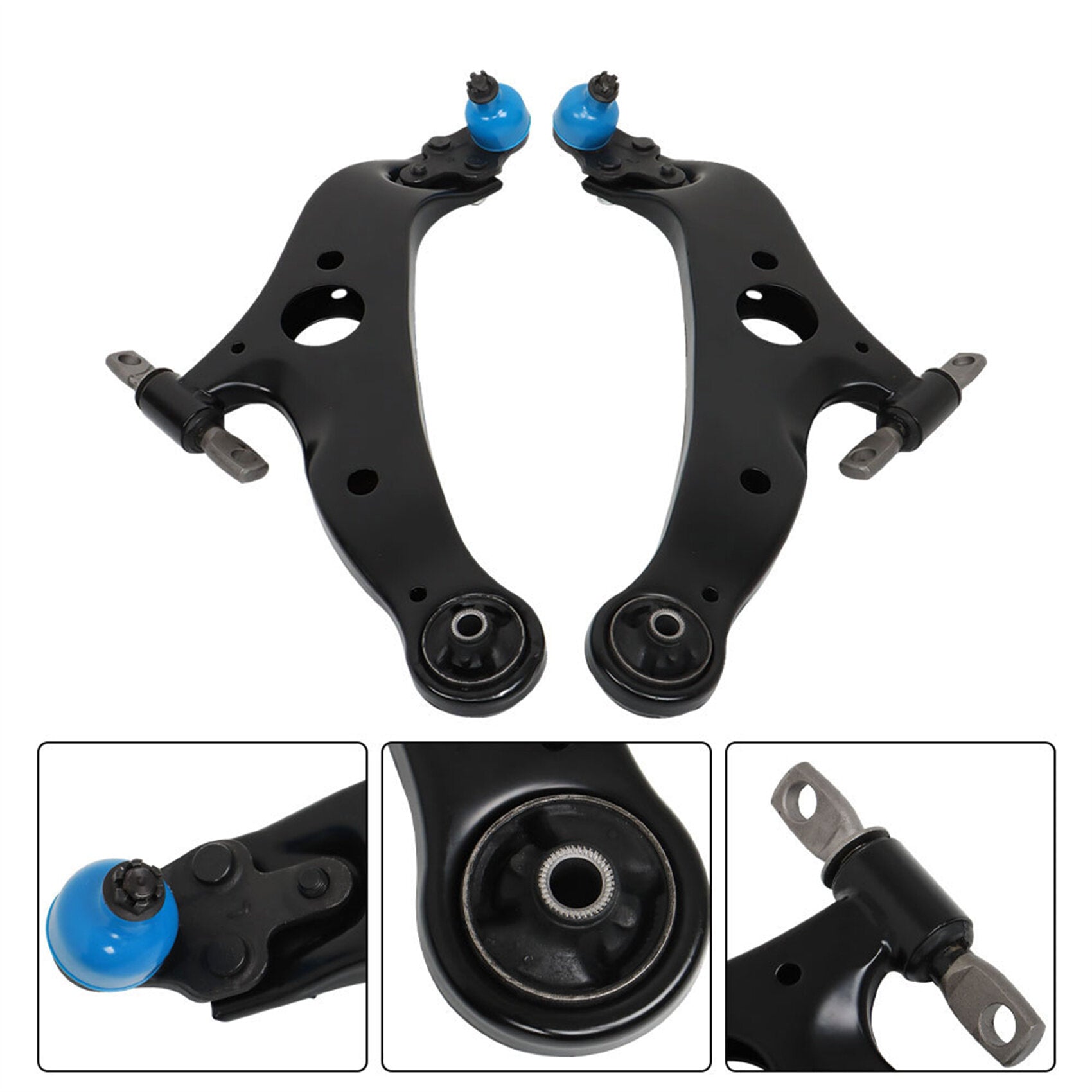 TOPPARTZ Front Lower Control Arm Ball Joint Sway Bar Tie Rod Replacement for Toyota Sienna 2004-2010