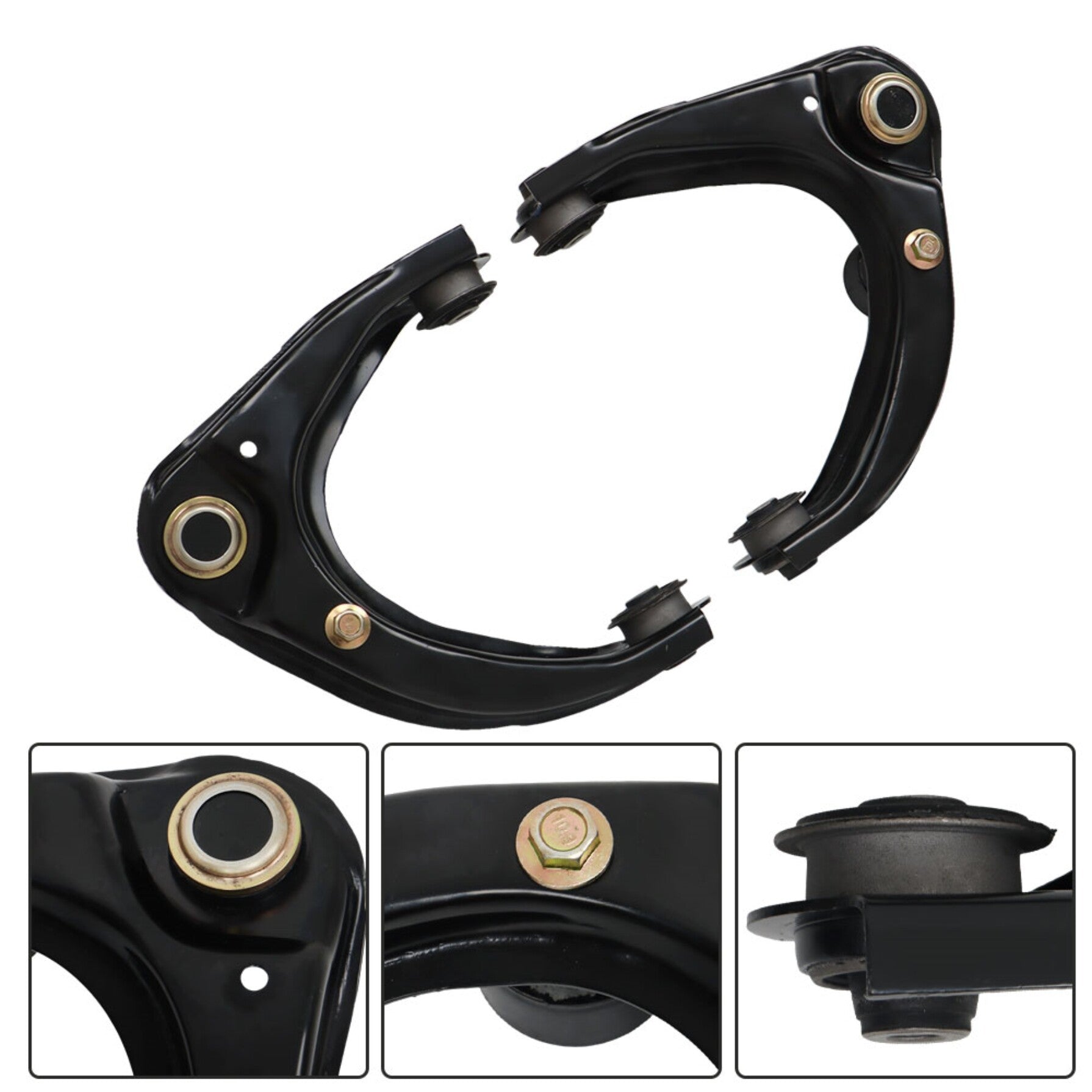 TOPPARTZ Control Arm Kit 14 Pieces Set Front Upper & Lower Control Arms w/Ball Joints & Tie Rods & Sway Bars Replacement for Ford Mercury Lincoln