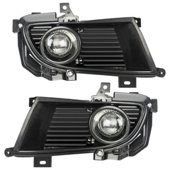TOPPARTZ Driver & Passenger Side Clear Fog Lights Lamps For 2004-2005 Mitsubishi Lancer