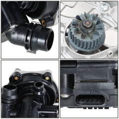 TOPPARTZ Thermostat Water Pump for 2012-2021 VW Jetta GLI GTI Passat Audi A4 A6