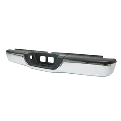 TOPPARTZ Chrome Steel Rear Step Bumper Assembly Replacement for 2000-2006 Toyota Tundra TO1103107
