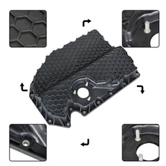 TOPPARTZ Lower Engine Oil Pan 06K103600AE Replacement for Golf GTI Audi A3 TT 06K103600D