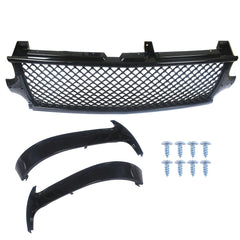 TOPPARTZ Front Bumper Glossy Black Grill For 1999-2002/00-06 Silverado Tahoe Suburban