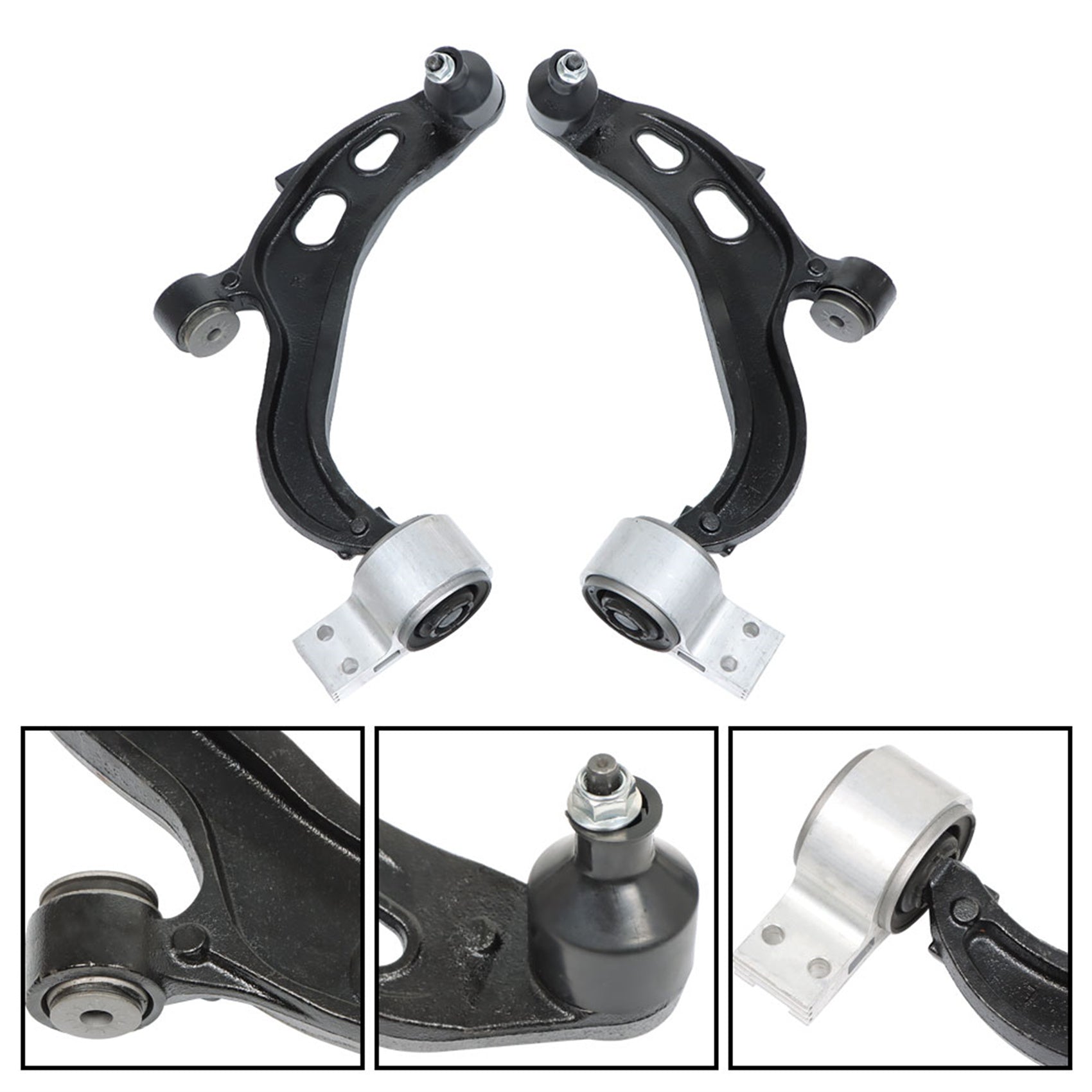 TOPPARTZ Front Driver and Passenger Side Lower Control Arm Kit Replacement for 2013-2018 Ford Taurus