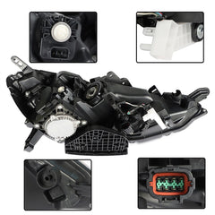 TOPPARTZ Headlight Assembly Replacement for Nissan Sentra 2016-2018 SL SR LED Head Lamp Projector With DRL Set Driver Side