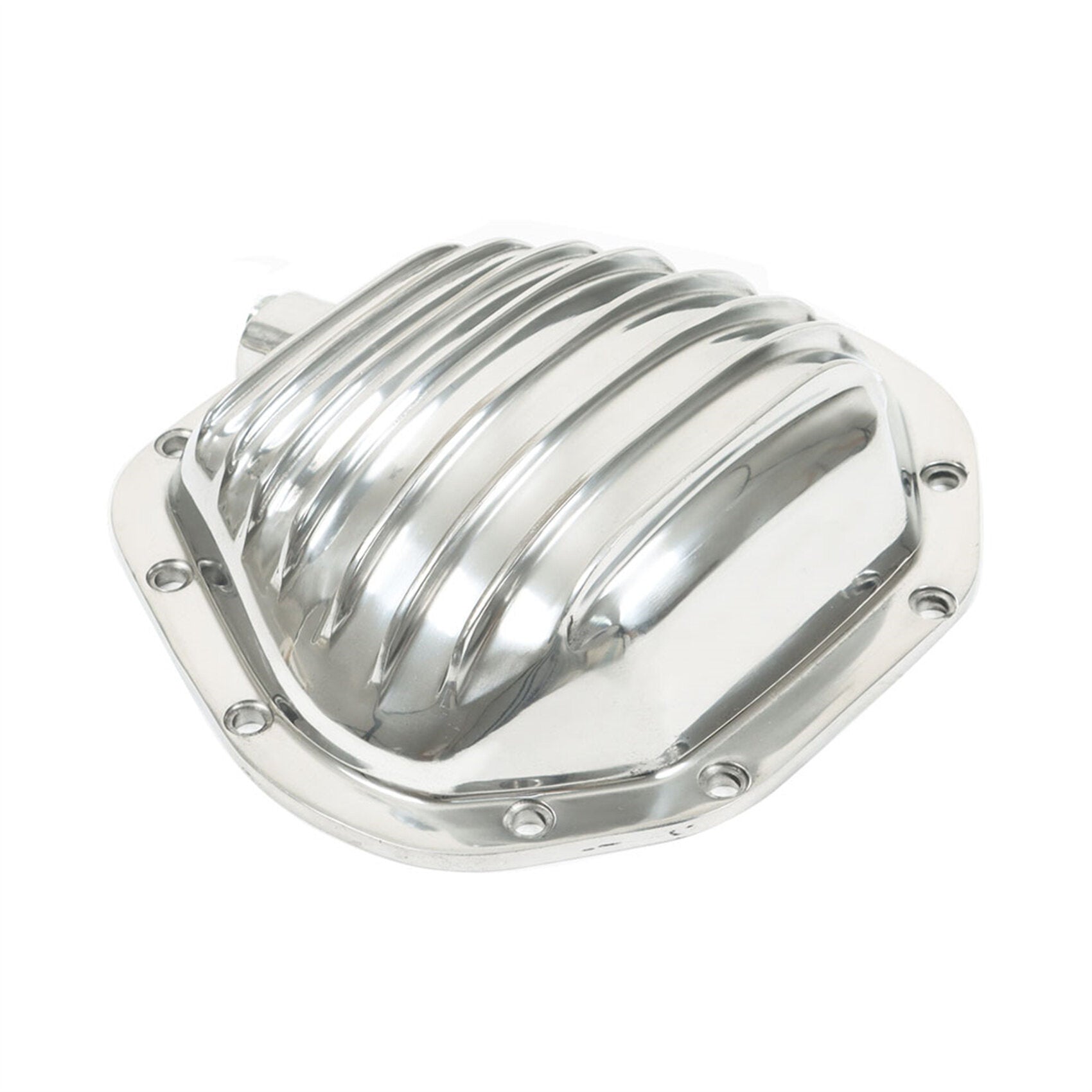 TOPPARTZ Front Finned Polished Differential Cover Replacement for 1974-2011 GM Ford Dana