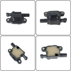 TOPPARTZ UF413 Ignition Coils & 41-962 Spark Plugs & Spark Plug Wires Replacement for Chevy Cadillac GMC Hummer Pontiac 8 Pack
