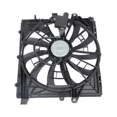 TOPPARTZ Radiator Cooling Fan Assembly With Fan Control Module Standard Cooling Replacement for 2013-2016 Cadillac ATS Center