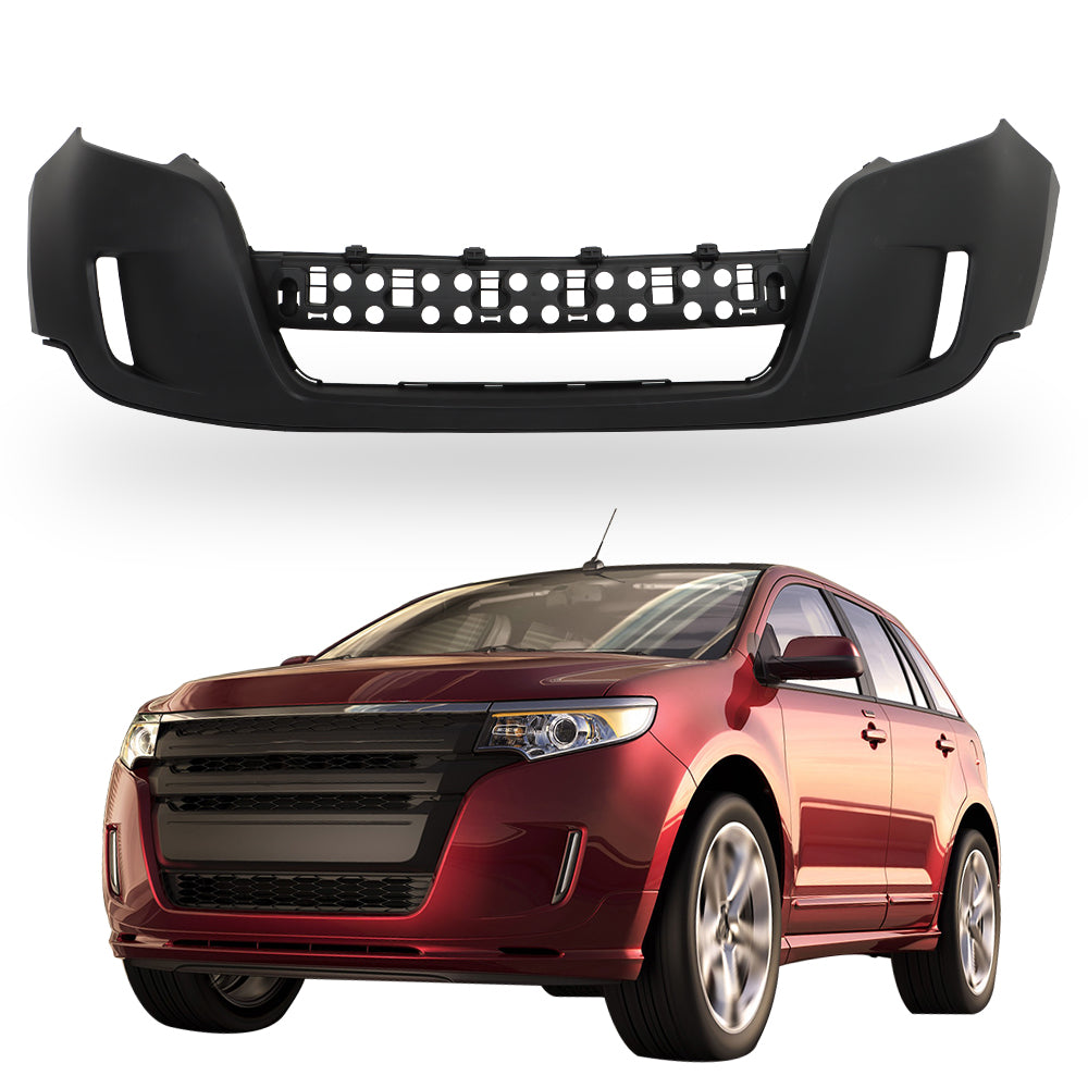 TOPPARTZ Front Bumper Cover For 2011-2014 Ford Edge Quality Elaborate Replacement
