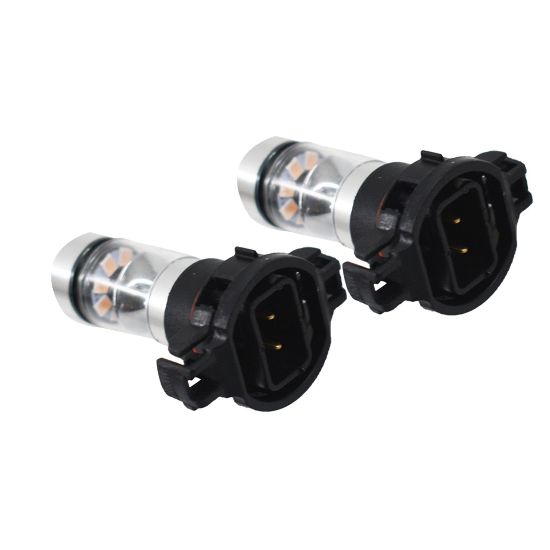 2Pcs 5202 PS24WFF 14000K Purple 100W For  LED Headlight Bulbs Kit Fog Ligh