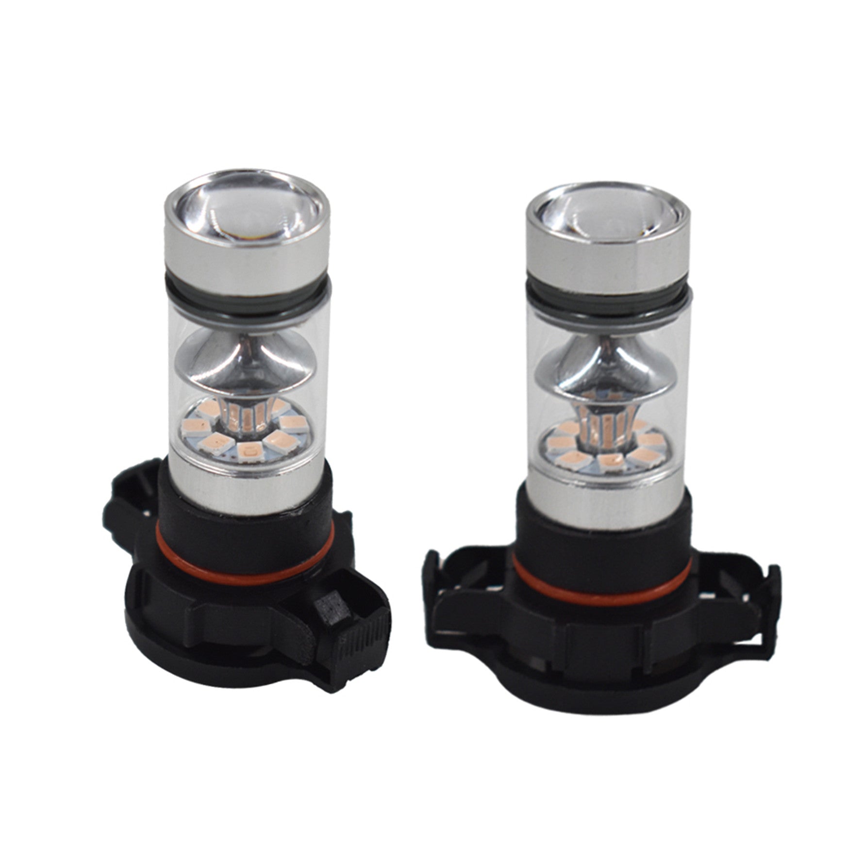 2Pcs 5202 PS24WFF 14000K Purple 100W For  LED Headlight Bulbs Kit Fog Ligh