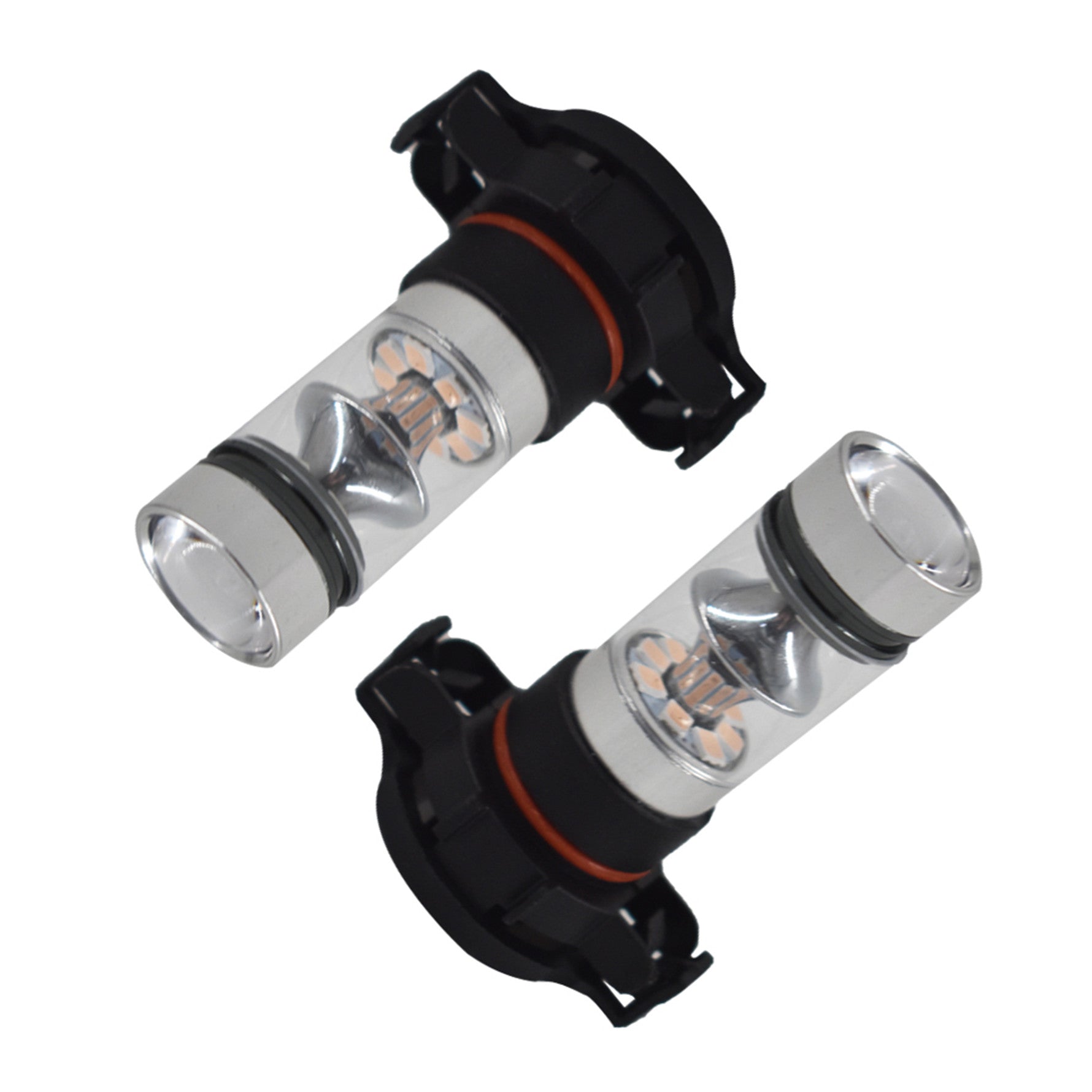 2Pcs 5202 PS24WFF 14000K Purple 100W For  LED Headlight Bulbs Kit Fog Ligh