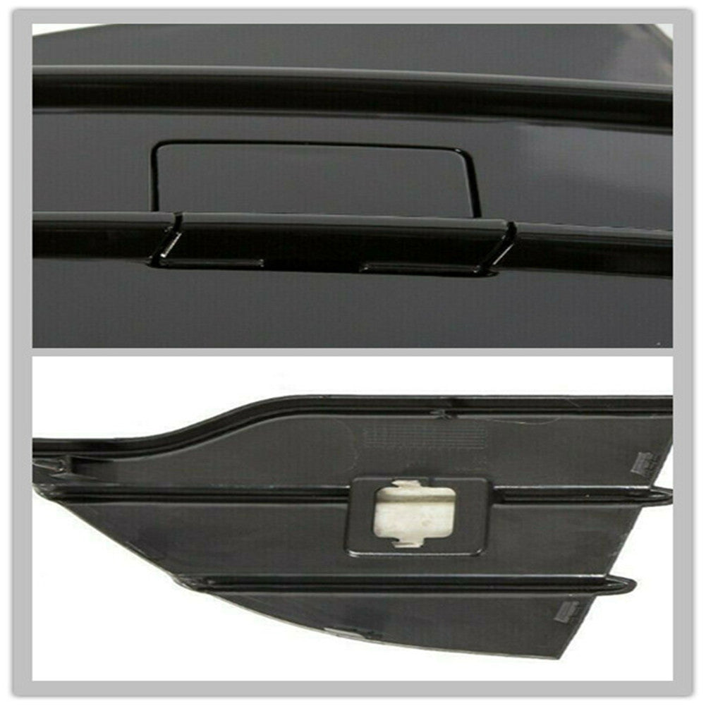 TOPPARTZ Front Plastic Grille Bumper Fit For 2013-2016 Ford Escape Black Painted