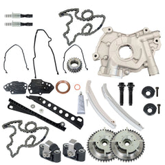 TOPPARTZ Timing Chain Kit with Oil Pump TK4173VVT Replacement for 2004-2014 Ford Expedition F150 Lincoln Navigator