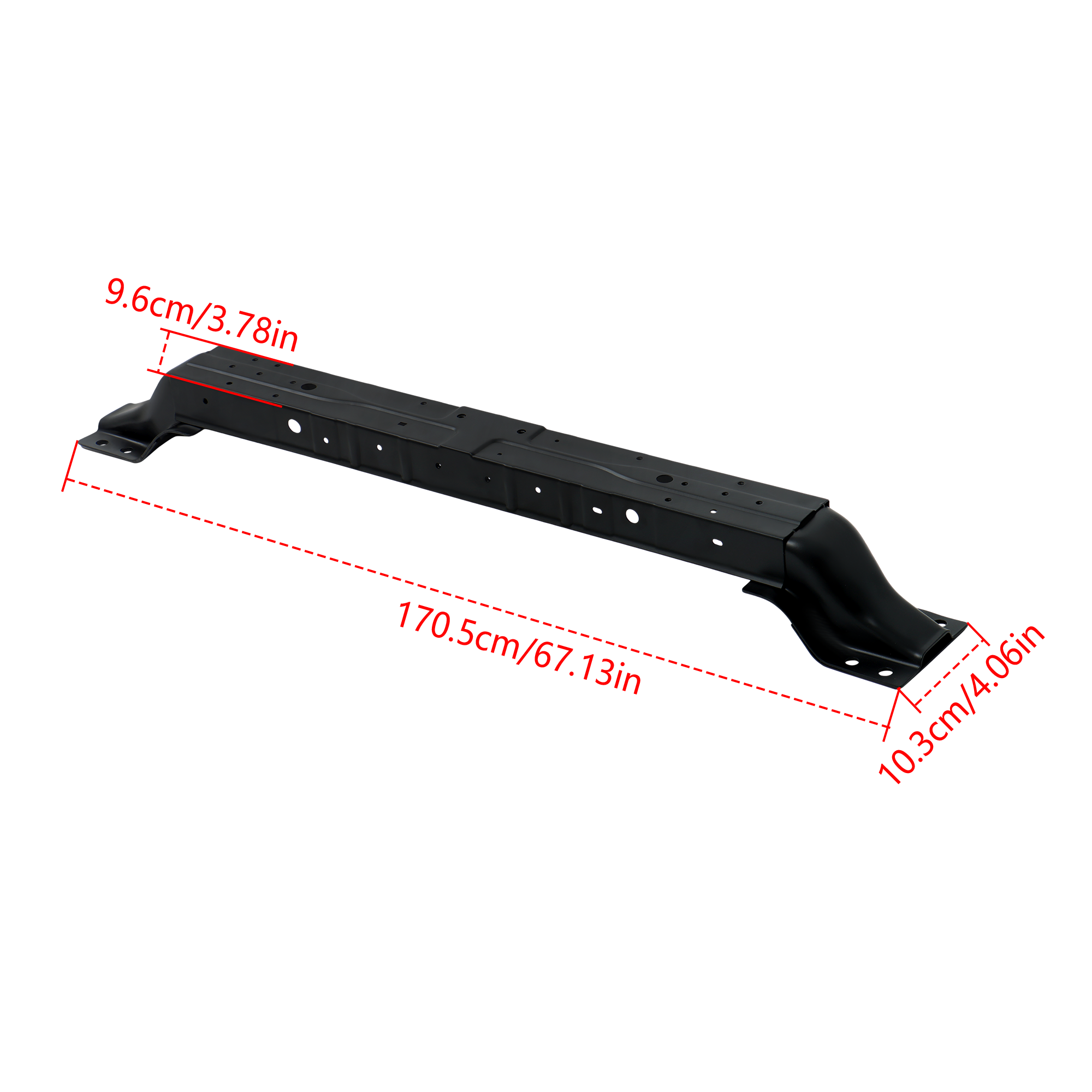 Lower Radiator Support Assembly For Nissan Titan 2017-2023 NI1225259 62500EZ40A