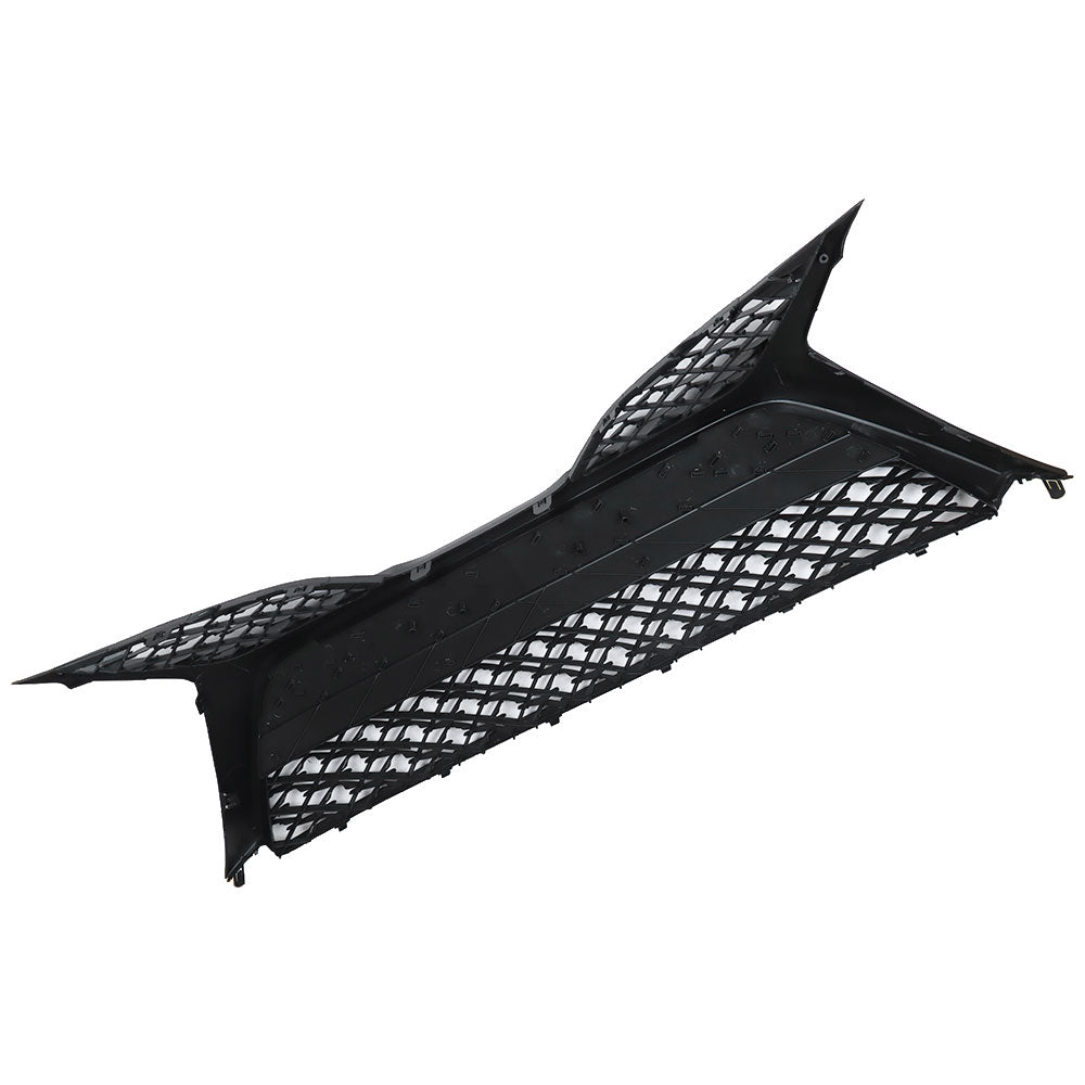 TOPPARTZ Front Upper & Lower Bumper Grille For 2018-2019 Toyota Camry SE/XSE  Matte Black