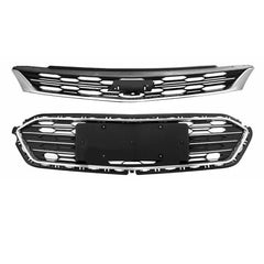 TOPPARTZ Front Bumper Upper Grill Middle Lower Grille For Chevrolet Cruze 2016 2017 2018