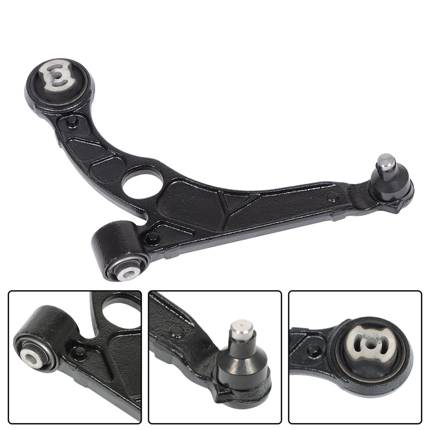 TOPPARTZ Front Lower Left Control Arm w/Ball Joint Replacement for 2015-2017 Chrysler 200 Dodge
