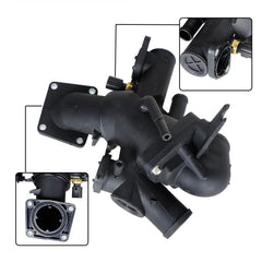 TOPPARTZ Thermostat Housing Complete Assembly AJ811793 AJ810214 Replacement for Jaguar S-Type XJ8 XK8 XKR XF 4.2 V8