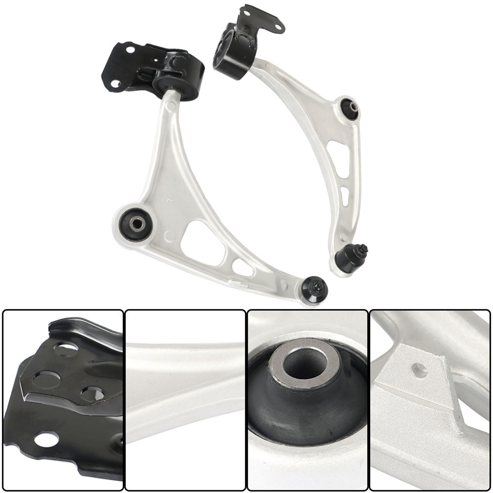 TOPPARTZ 2Pcs Front Lower Control Arm w/Ball Joint Assembly CMS601229 CMS601230 Replacement for Acura MDX 2014-2019 Honda Pilot