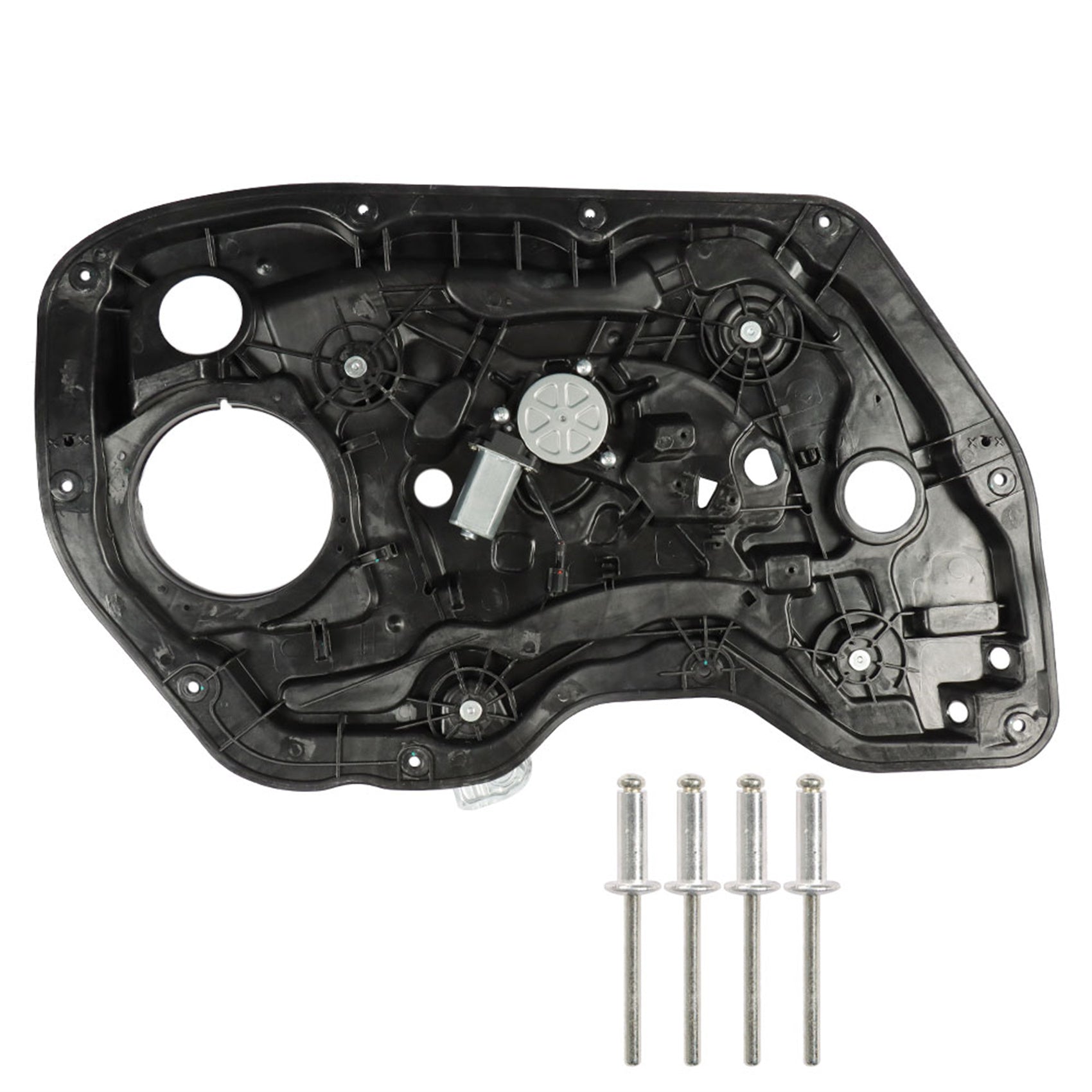 TOPPARTZ Front Left Driver Side Power Window Regulator with Motor Replacement for 2011-2016 Hyundai Elantra Sedan 824713Y010 82471-3Y010