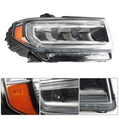 TOPPARTZ Headlight Assembly Replacement for GMC Acadia 2020-2023 Headlights Full LED RH Set Passenger Side
