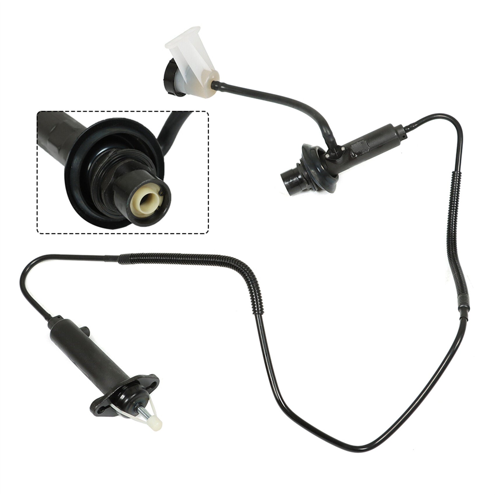 TOPPARTZ Clutch Master & Slave Cylinder Assembly Replacement for 1994-1997 Dodge Ram 2500 3500