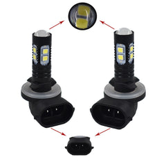 2x 50W 881 889 6000K Super White High Power LED Fog Driving Lights Bulbs NEW