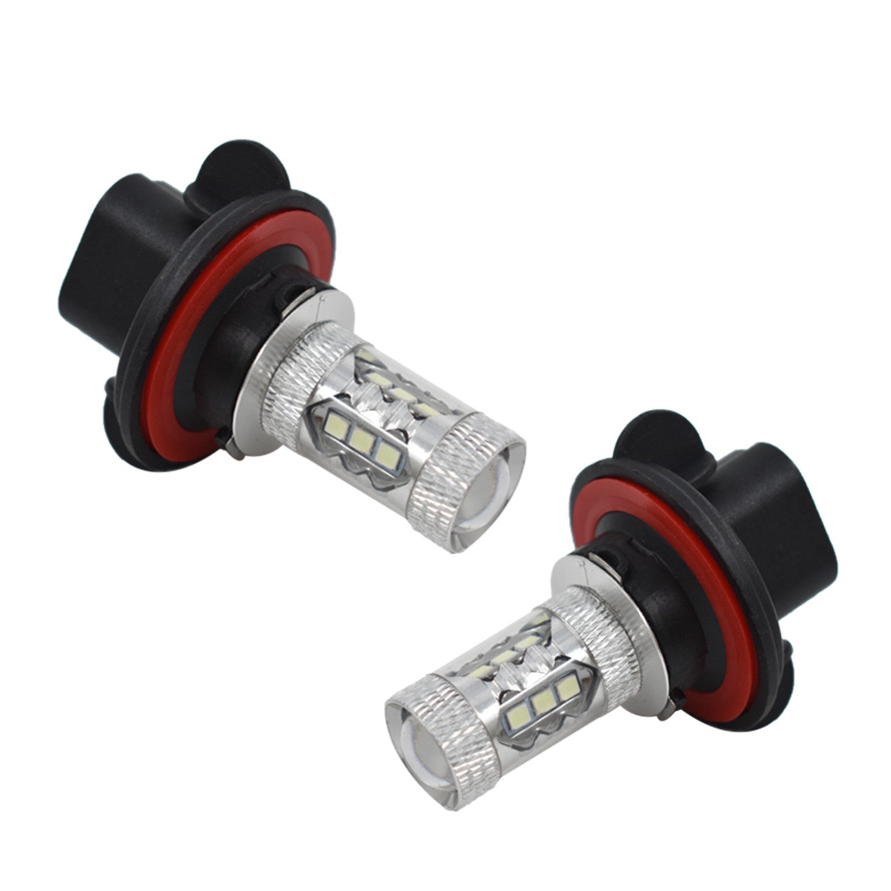 2x 8000k High Power 80w Led Headlights Bulbs For Honda Foreman 500 2005-2014