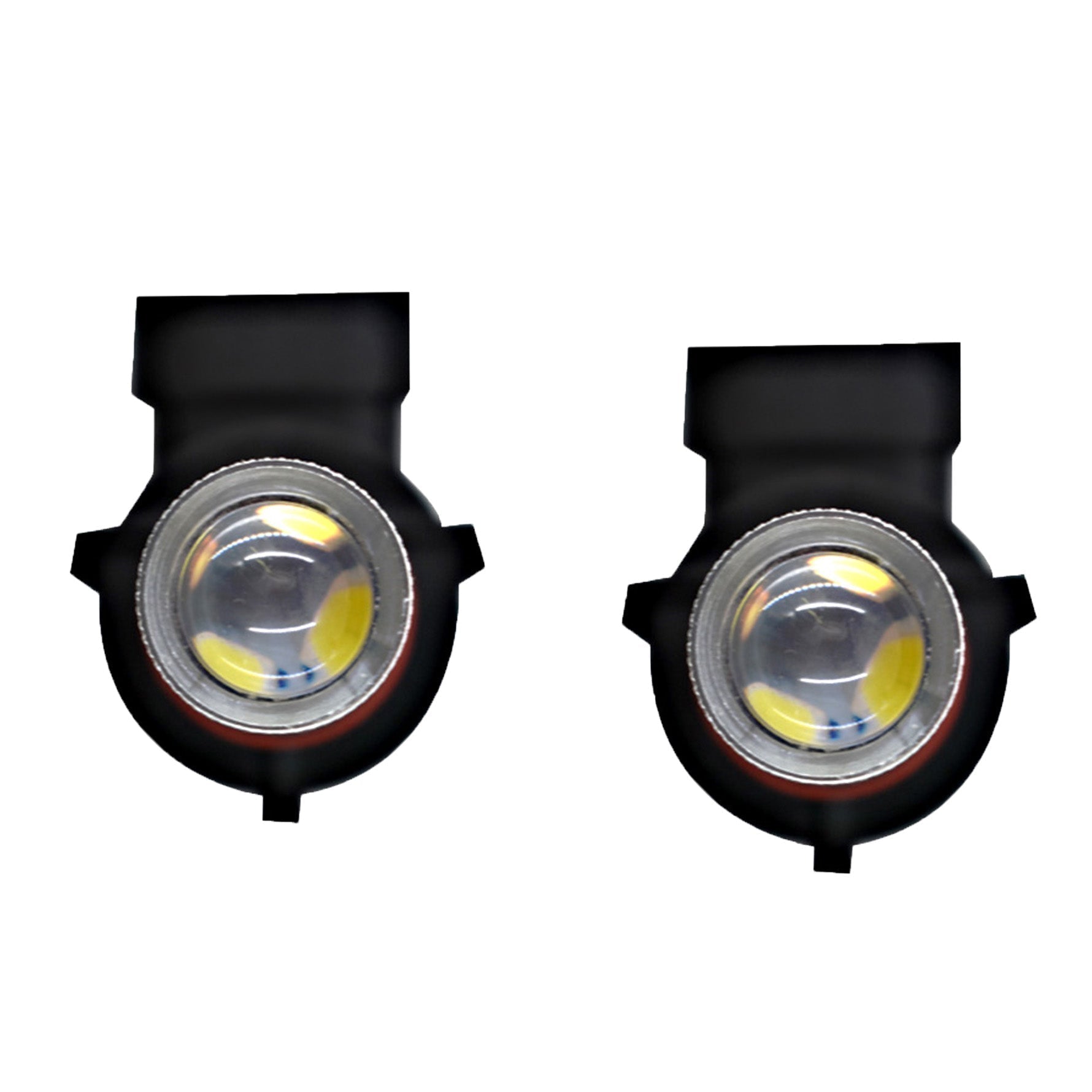 2x 80W Headlights For Can-Am & Honda Foreman  LED 6000K Super White Bulb
