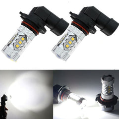 2x 80W Headlights For Can-Am & Honda Foreman  LED 6000K Super White Bulb