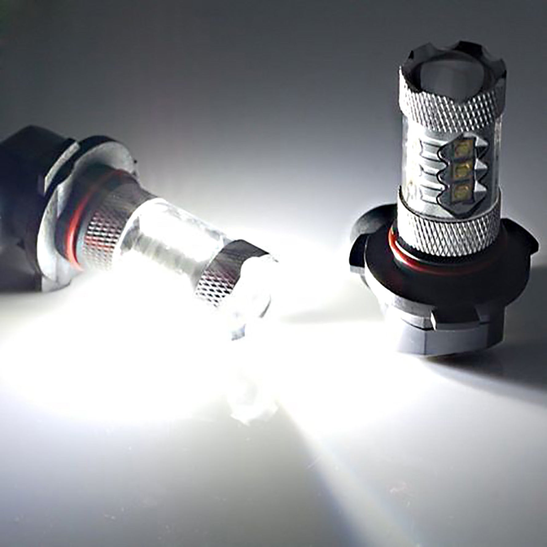 2x 80W Headlights For Can-Am & Honda Foreman  LED 6000K Super White Bulb