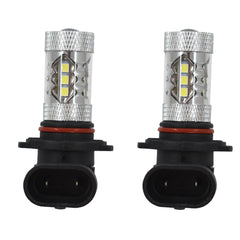 2x 80W Headlights For Can-Am & Honda Foreman  LED 6000K Super White Bulb
