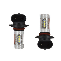 2x 80W Headlights For Can-Am & Honda Foreman  LED 6000K Super White Bulb