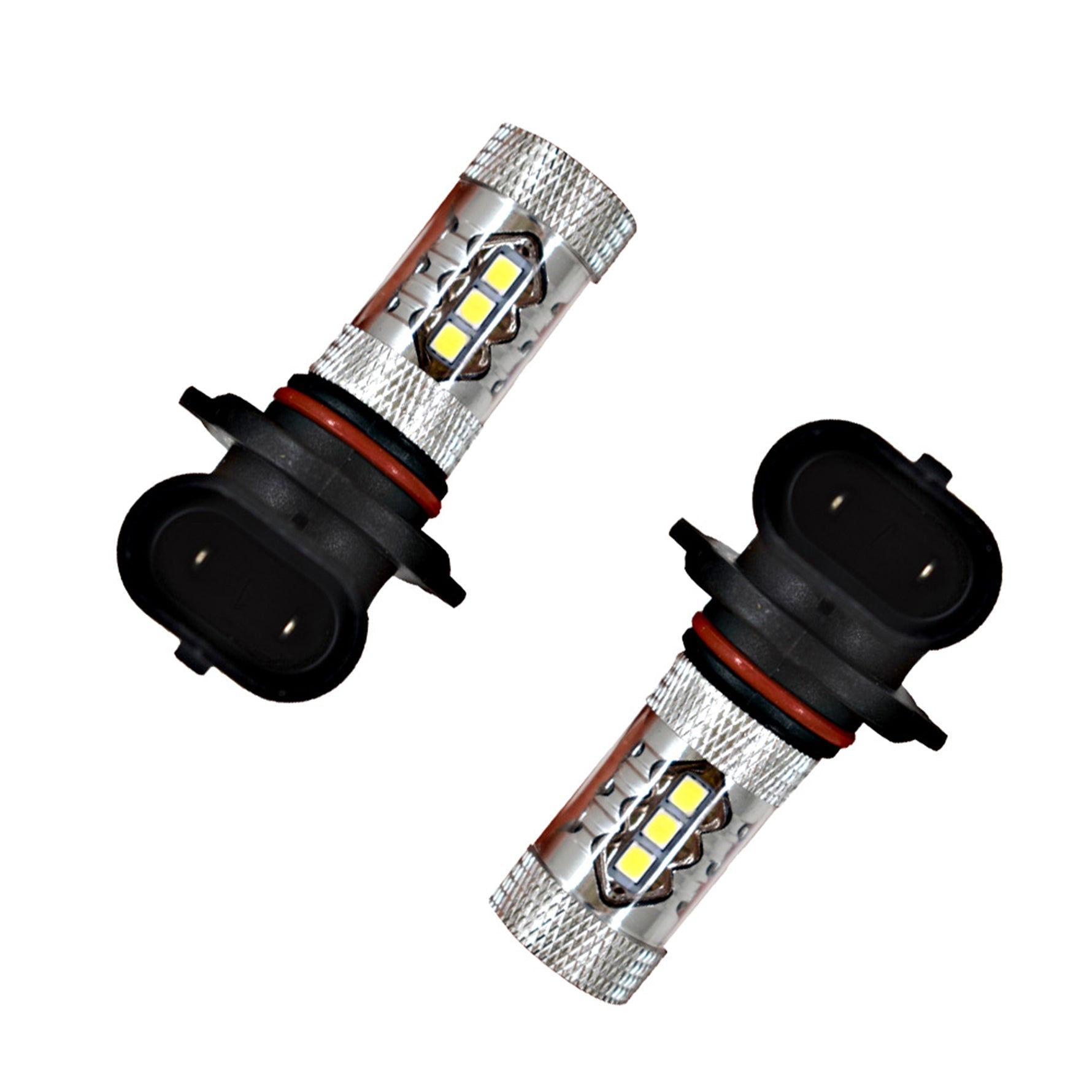 2x 80W Headlights For Can-Am & Honda Foreman  LED 6000K Super White Bulb