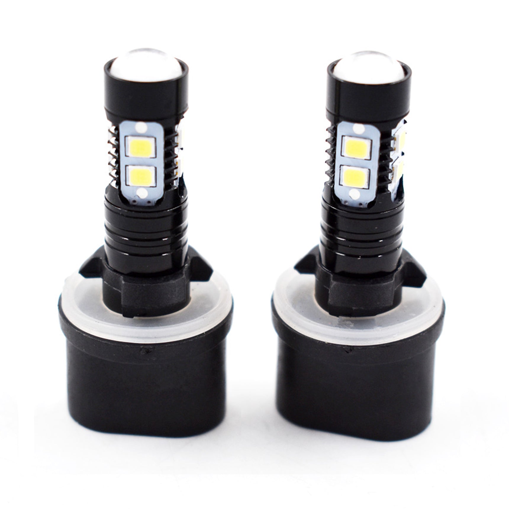 2x 880 899 50W 6000K White  High Power LED Projector Fog Lights Bulbs