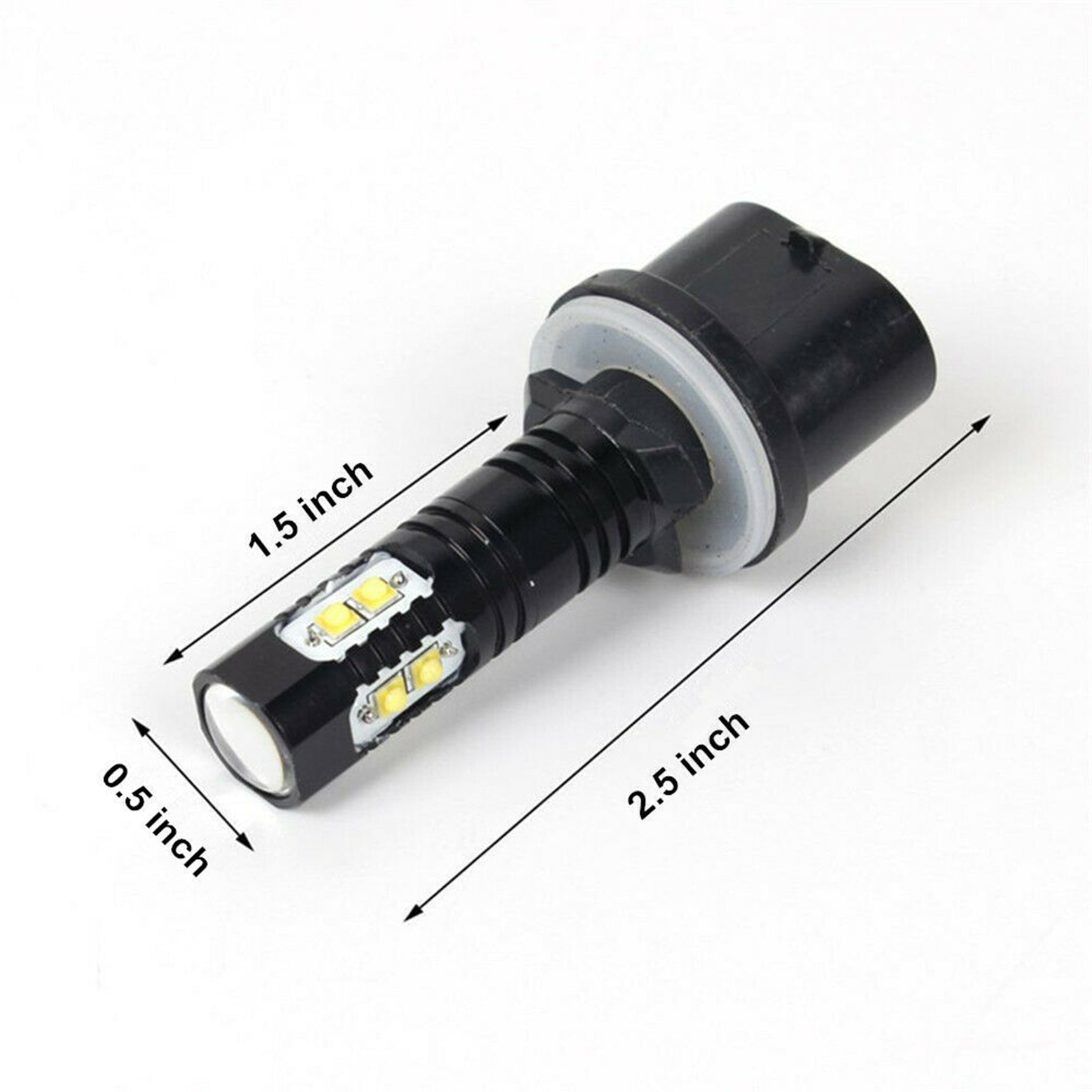 2x 880 899 50W 6000K White  High Power LED Projector Fog Lights Bulbs