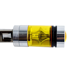 2x H1 4300K YELLOW 20-SMD 100W LED Projector Fog Driving DRL Light Bulbs
