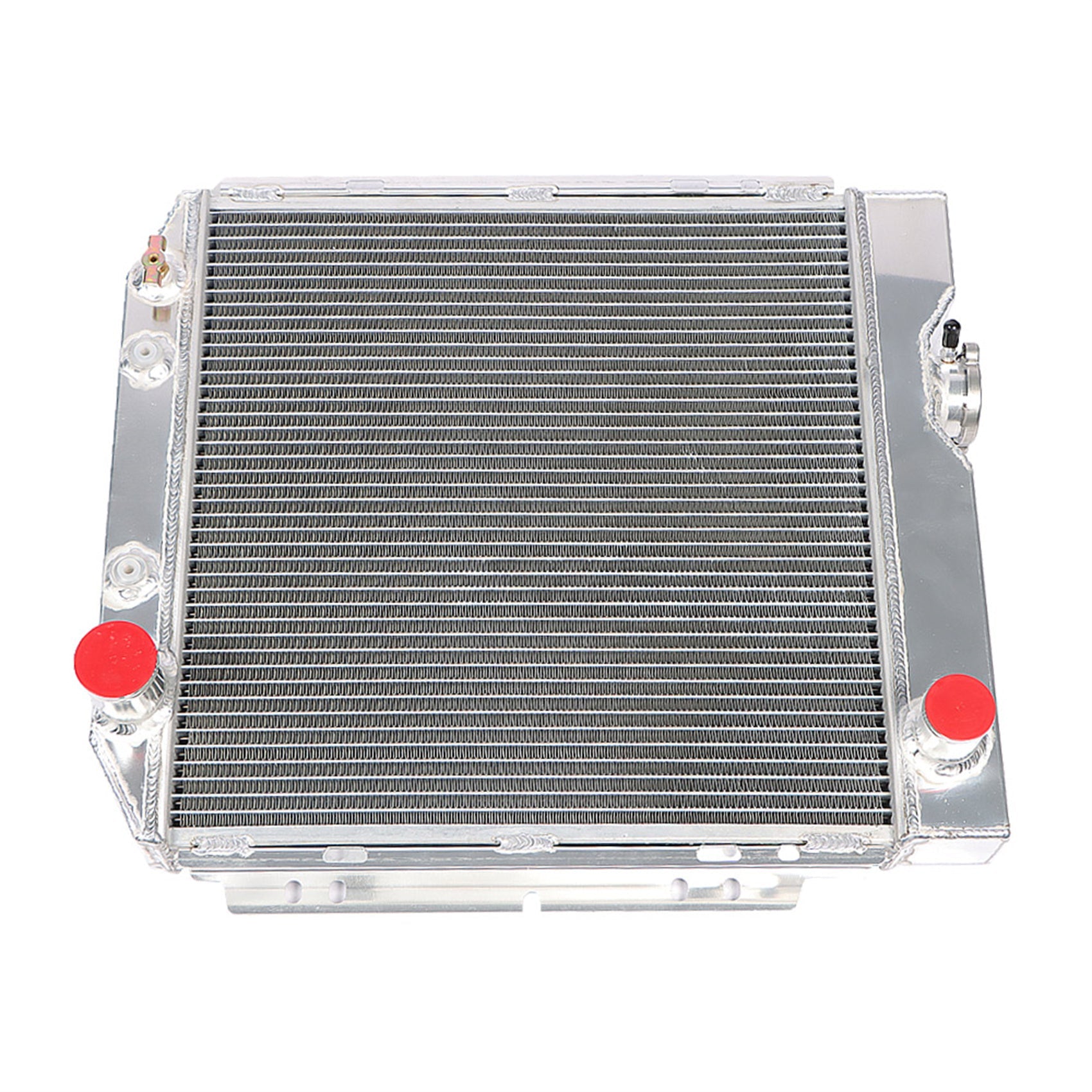 TOPPARTZ 3 Row Aluminum Cooling Radiator Replacement for 1960-1966 Ford Mustang Falcon Comet V8 MT