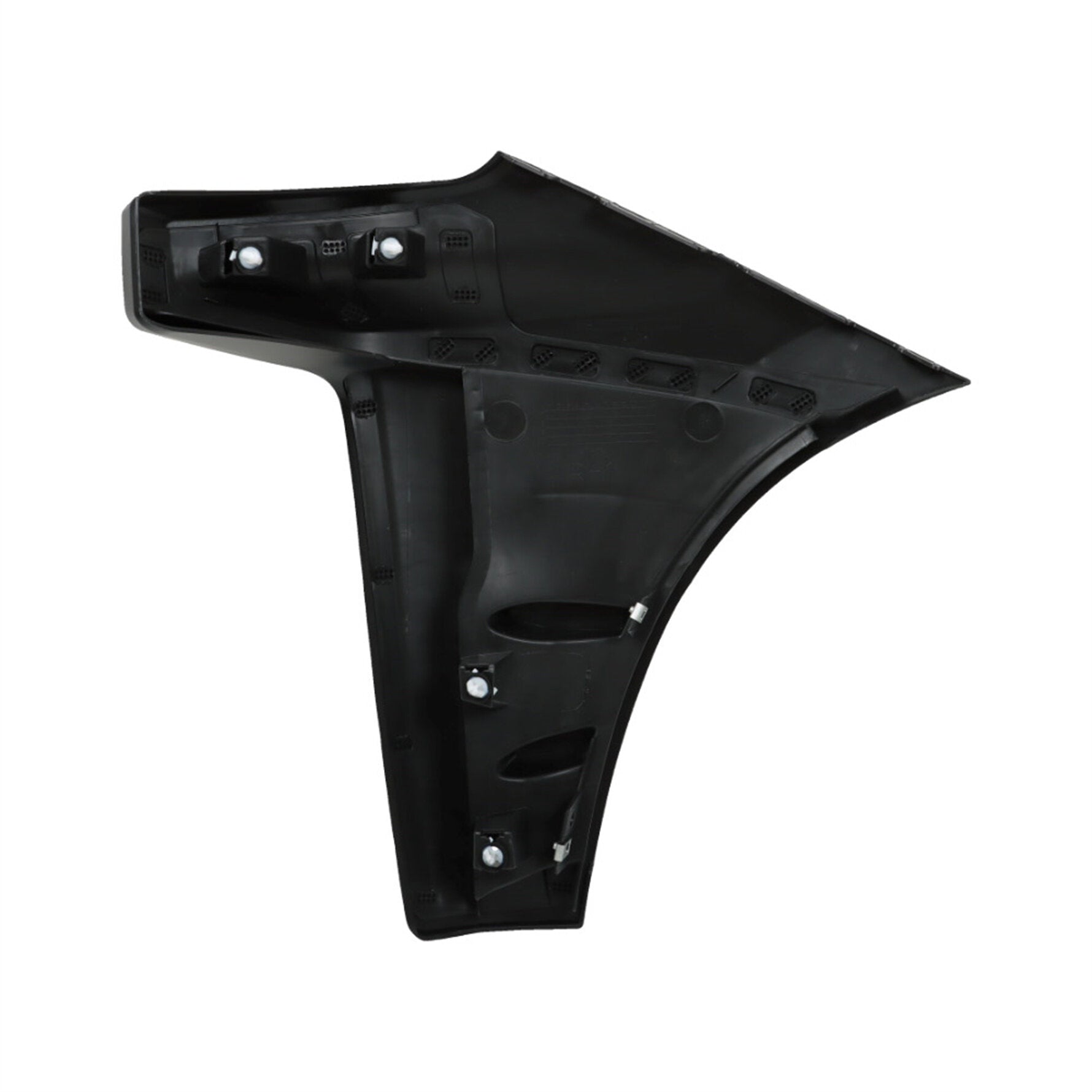 TOPPARTZ Front Bumper End Cap Extension Trim Right Side Black Replacement for 2019 2020 2021 2022 Silverado 1500