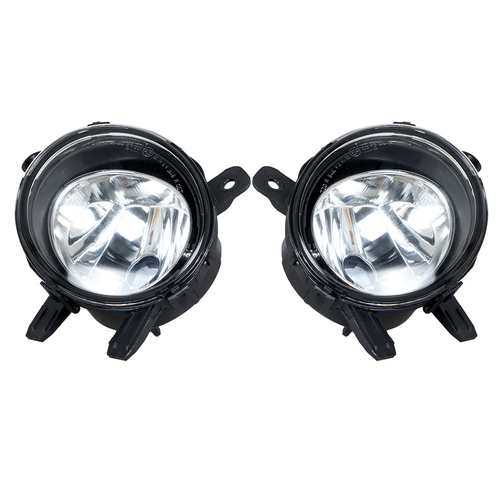 TOPPARTZ Fog Lights Cover For 2012-2015 BMW F22 F30 F35 328i 3 Series Pair  Left+Right Side