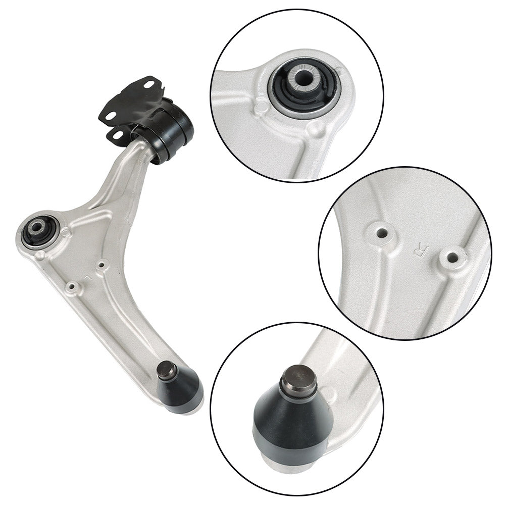 TOPPARTZ Front Lower Control Arms with Tierods Sway Bars Replacement for 2013-2018 Ford Fusion Lincoln MKZ