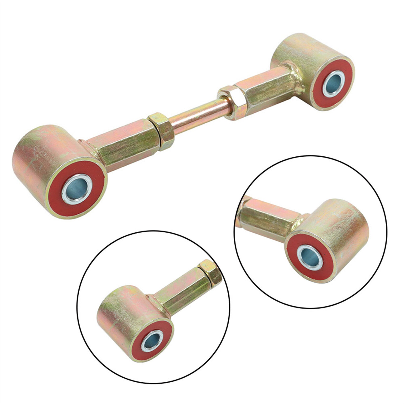 TOPPARTZ 2-4 Lift Kit Front Extended Sway Bar End Link Replacement for JK 2007-2018
